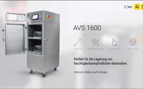 Andre Rinne: Vakuum Stickstoffschrank AVS 1600, Schutz für oxidationsgefährdete Materialien