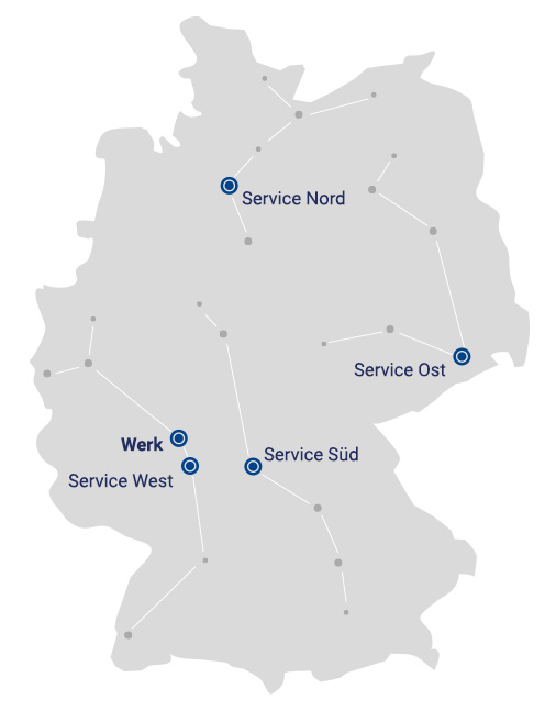 Servicezentralen Deutschland